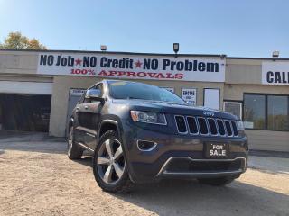Used 2015 Jeep Grand Cherokee 4WD 4Dr Limited for sale in Winnipeg, MB