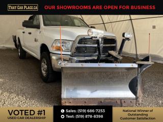 Used 2010 Dodge Ram 2500 SLT Comes with Snow Bear Stainless steel V Blade, ready for work. for sale in London, ON