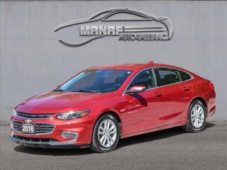 Used 2016 Chevrolet Malibu 1.5L4drSdnw/1LTRemoteStarterRearCamHeatedseat for sale in Concord, ON