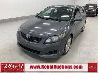 Used 2010 Toyota Corolla XRS for sale in Calgary, AB