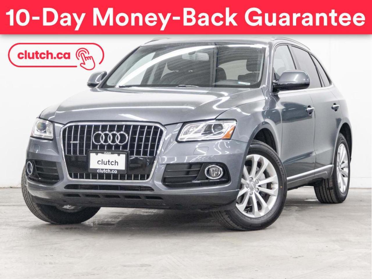 Used 2017 Audi Q5 2.0T Progressiv w/ Bluetooth, Backup Cam, Cruise Control, Nav for sale in Toronto, ON