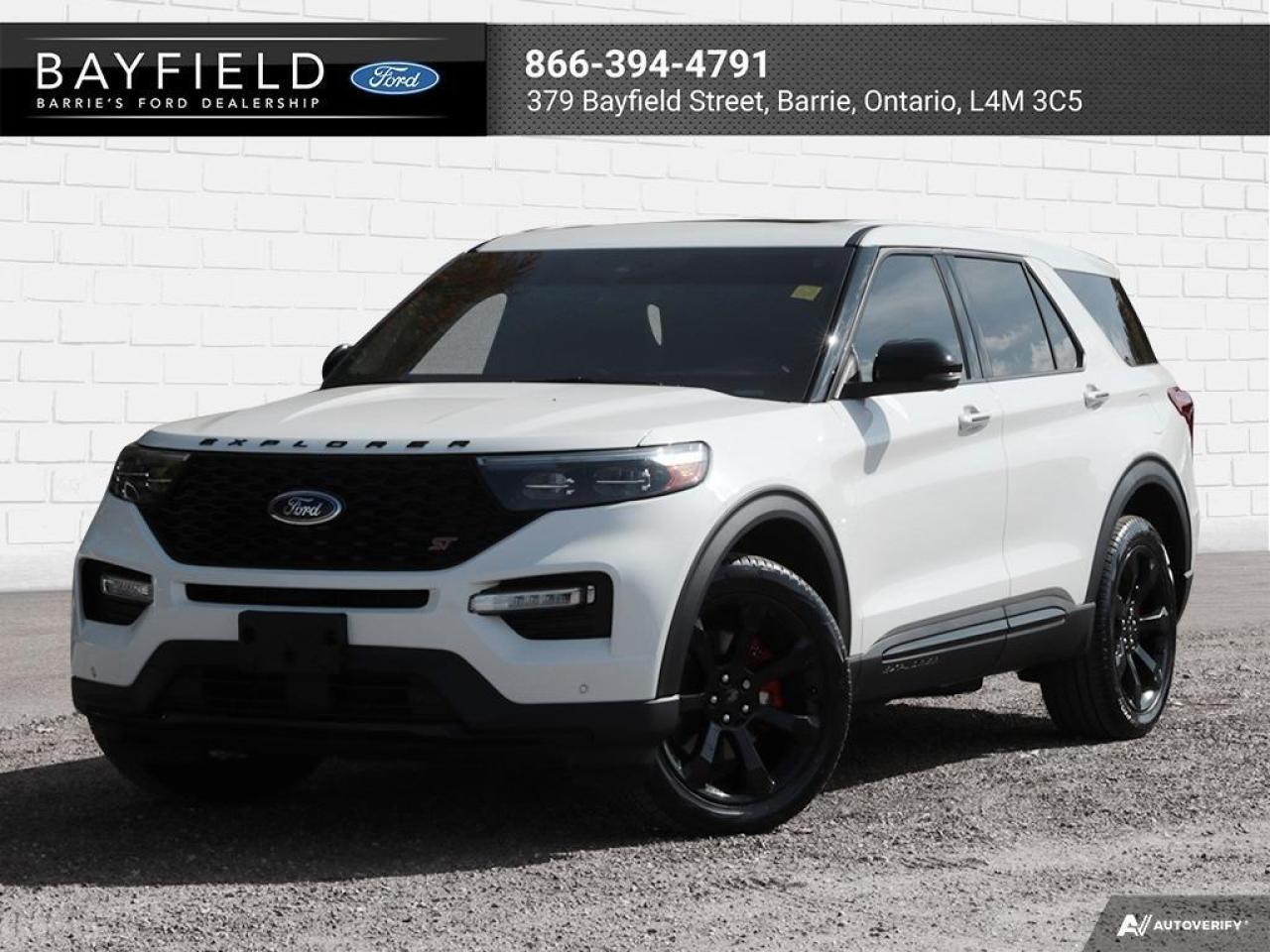 Used 2022 Ford Explorer ST for sale in Barrie, ON