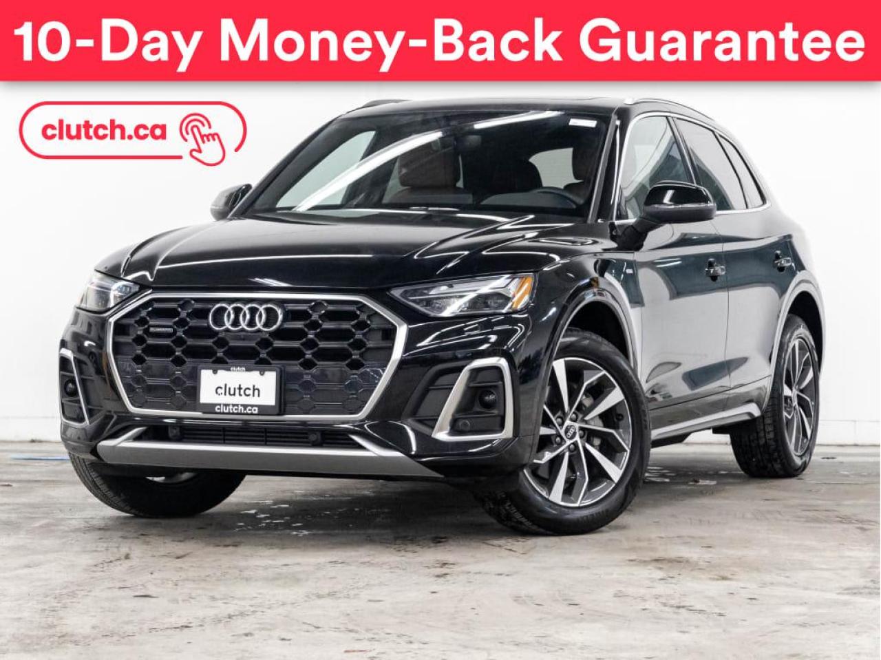 Used 2021 Audi Q5 Progressiv w/ Apple CarPlay & Android Auto, Cruise Control, Nav for sale in Toronto, ON