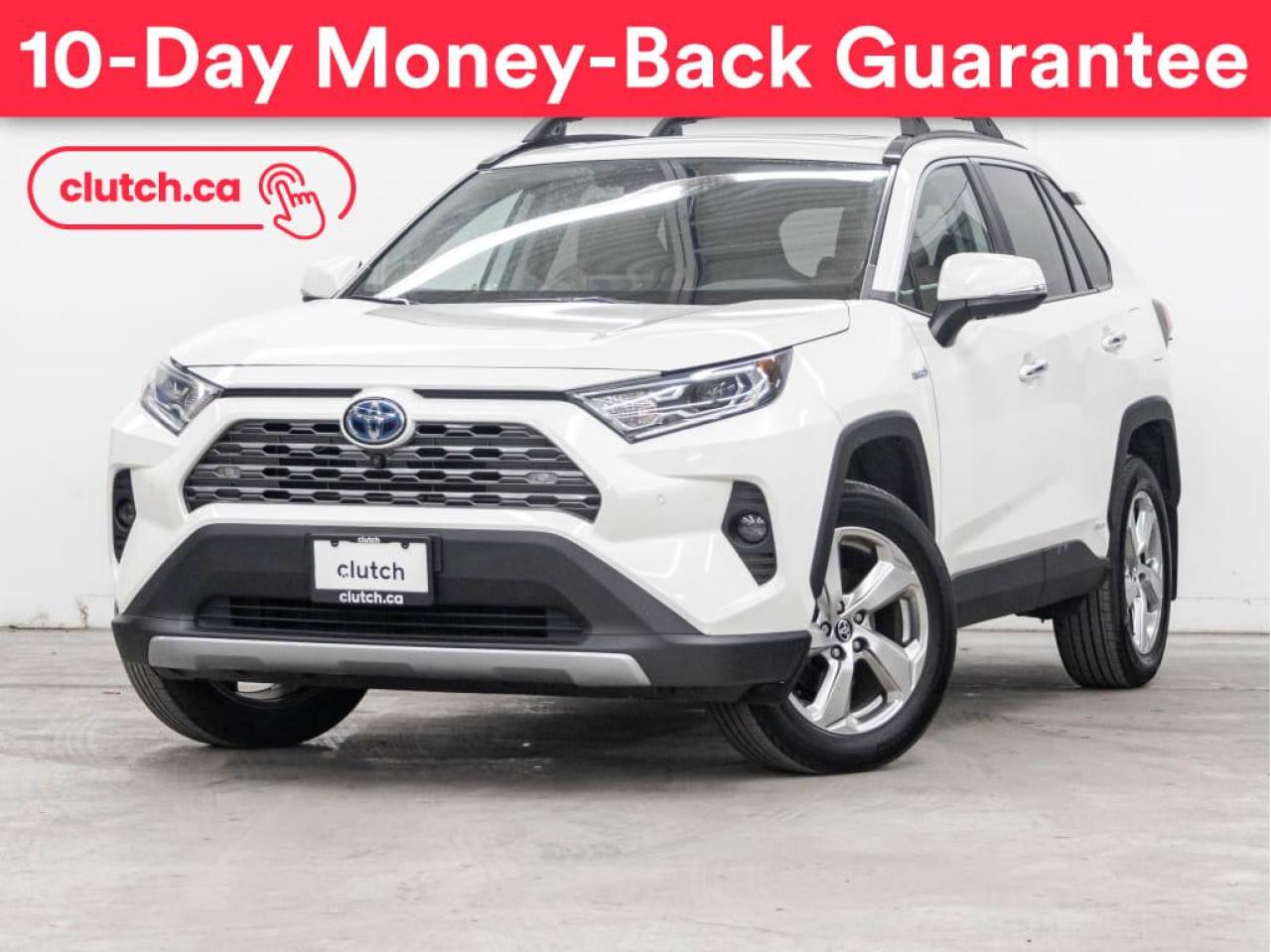 Used 2020 Toyota RAV4 Hybrid Limited w/ Apple CarPlay & Android Auto, Radar Cruise, Nav for sale in Toronto, ON