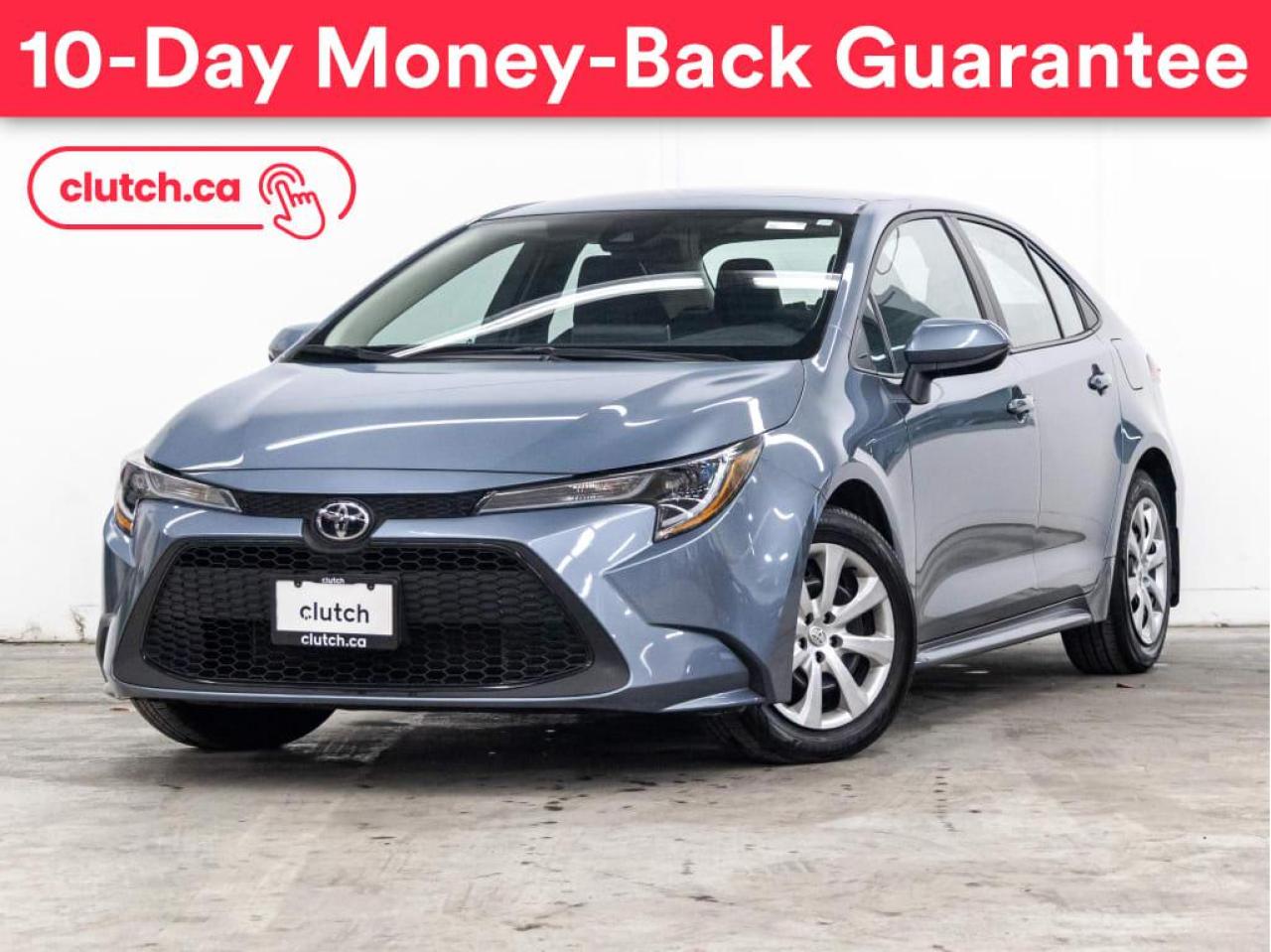 Used 2020 Toyota Corolla LE w/ Apple CarPlay, Bluetooth, Dynamic Cruise, A/C for sale in Toronto, ON