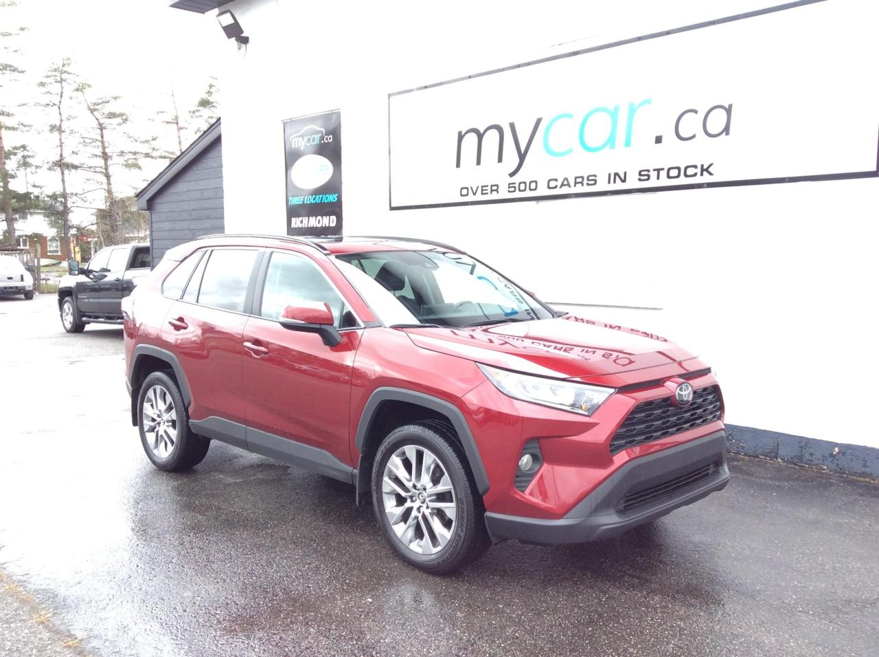 Used 2021 Toyota RAV4 XLE LEATHER. MOONROOF. HEATED SEATS/WHEEL.BACKUP CAM. for sale in Kingston, ON