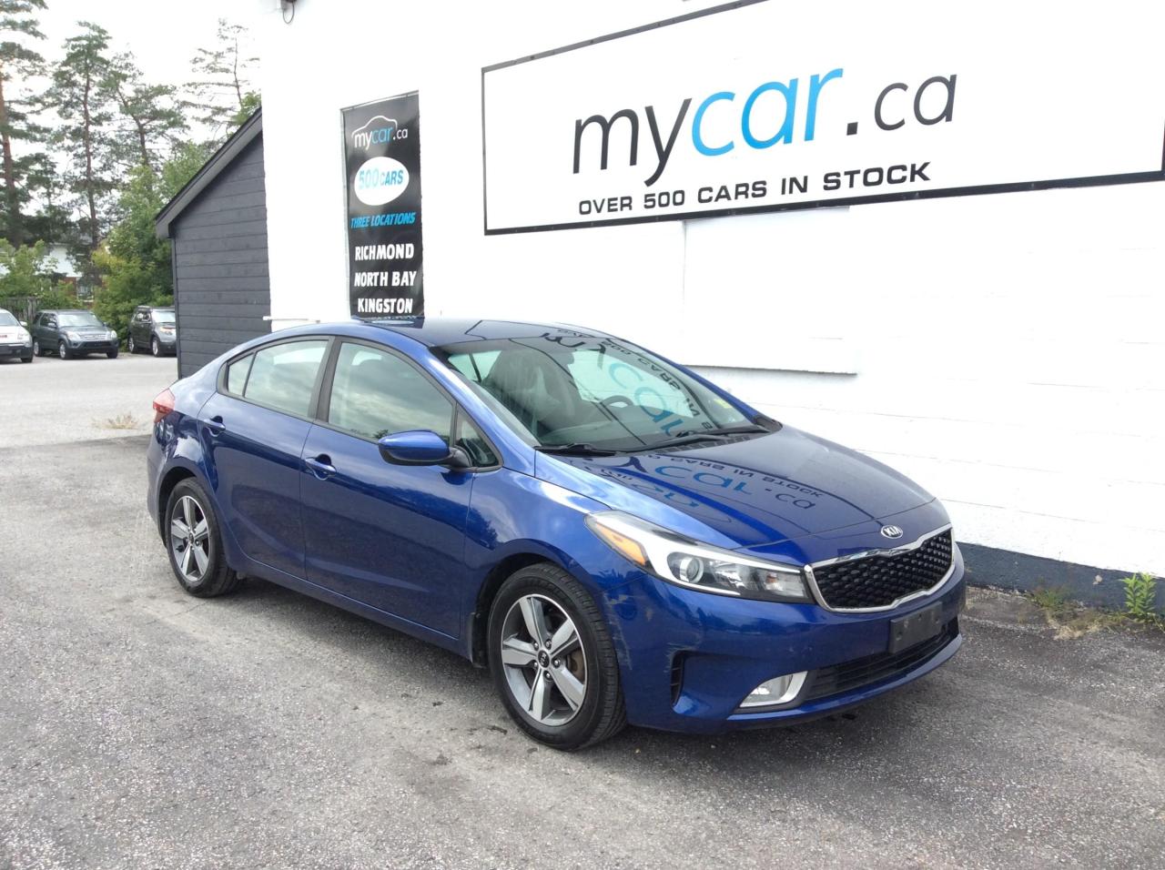 Used 2018 Kia Forte LX ALLOYS. HEATED SEATS. CARPLAY. BACKUP CAM. PWR GROUP. A/C. BLUETOOTH. for sale in North Bay, ON