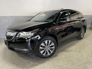 <p>NEW ARRIVAL! NEW CAR DEALER TRADE-IN DIRECT FROM TESLA! FULLY LOADED 2014 ACURA MDX SH-AWD BLACK ON BLACK LEATHER INTERIOR!</p>
<p>EQUIPPED WITH AUTOMATIC TRANSMISSION, 6 CYLINDER 3.5L ENGINE, 7 SEATER, ALL WHEEL DRIVE, BLUETOOTH CONNECTIVITY, BACKUP CAMERA, NAVIGATION, BLINDSPOT ASSIST, COMFORT ACCESS, PUSH START, POWER SUNROOF, LANE DEPARTURE, BRAKE ASSIST, XENON HEADLIGHTS AND 2 KEY FOBS/BOOKS.</p>
<p>EXTENDED POWERTRAIN WARRANTY AND FINANCING ARE AVAILABLE. WE ALSO OFFER HIGH MARKET VALUE FOR YOUR TRADE-IN. PLEASE CONTACT US FOR MORE DETAILS. </p>
<p> </p>
<p>2014,2015,2016,</p><br><p>~~~~~~~~~~~~~~~~~~~~~~~~~~~</p>
<p>**WE ARE OPEN BY APPOINTMENT ONLY**</p>
<p>~~~~~~~~~~~~~~~~~~~~~~~~~~~</p>
<p>To our Valued Clients,</p>
<p>AutoRover is OPEN ‘BY APPOINTMENT ONLY’ until further notice.<br />PLEASE CALL 416-654-3413 to discuss availability and schedule your viewing MONDAY - THURSDAY 11-6 PM / FRIDAY 11-5PM / SATURDAY 11-4PM. </p>
<p>~~~~~~~~~~~~~~~~~~~~~~~~~~~</p>
<p>~ALL VEHICLES SOLD ‘SAFETY CERTIFIED’ and ‘ROAD-READY’ for a flat fee of $995 plus hst~PARTS & LABOR INCLUDED~</p>
<p>**If not Certified, as per OMVIC regulation, this vehicle is UNFIT, NOT DRIVABLE and NOT PRESENTED AS BEING IN ROADWORTHY CONDITION, MECHANICALLY SOUND OR MAINTAINED AT ANY GUARANTEED LEVEL OF QUALITY**</p>
<p>~~~~~~~~~~~~~~~~~~~~~~~~~</p>
<p>***CELEBRATING 27 YEARS IN BUSINESS***</p>
<p>VISIT US@ 4521 CHESSWOOD DR. NORTH YORK M3J 2V6 or CALL US @ 416-654-3413 for more details.</p>
<p> </p>
<p>~We SERVICE what we SELL~<br /><br /></p>