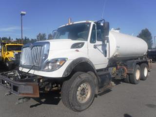 Used 2008 International 7600 Workstar Water Street Cleaner Tanker Diesel Air Brakes for sale in Burnaby, BC