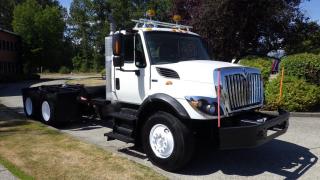 2012 International 7400 Cab And Chassis Diesel (Dump Truck Ready) with Air Brakes, 7.6L L6 DIESEL engine, 6 cylinders, 2 doors, automatic, 6X4, cruise control, air conditioning, AM/FM radio, power door locks, white exterior, grey interior, cloth.Certification and Decal valid until January 2024. Wheelbase front to first rear is 16.5 feet, and Front to rear is 21.3 feet. Certification and decal valid until January 2024. $29,510.00 plus $375 processing fee, $29,885.00 total payment obligation before taxes.  Listing report, warranty, contract commitment cancellation fee, financing available on approved credit (some limitations and exceptions may apply). All above specifications and information is considered to be accurate but is not guaranteed and no opinion or advice is given as to whether this item should be purchased. We do not allow test drives due to theft, fraud and acts of vandalism. Instead we provide the following benefits: Complimentary Warranty (with options to extend), Limited Money Back Satisfaction Guarantee on Fully Completed Contracts, Contract Commitment Cancellation, and an Open-Ended Sell-Back Option. Ask seller for details or call 604-522-REPO(7376) to confirm listing availability.
