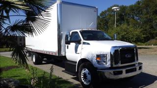 Used 2022 Ford F-750 25 Foot Cube Van With Power Tailgate Diesel for sale in Burnaby, BC