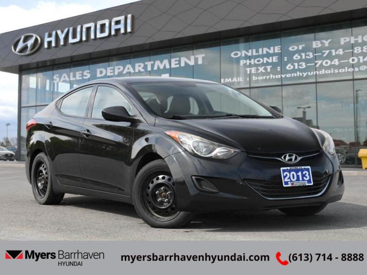 Used 2013 Hyundai Elantra GL  -  Cruise Control - $129 B/W for sale in Nepean, ON