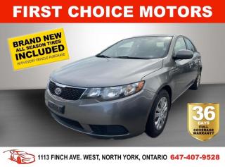 Used 2013 Kia Forte LX ~AUTOMATIC, FULLY CERTIFIED WITH WARRANTY!!!~ for sale in North York, ON