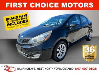 Used 2013 Kia Rio LX  ~AUTOMATIC, FULLY CERTIFIED WITH WARRANTY!!!~ for sale in North York, ON