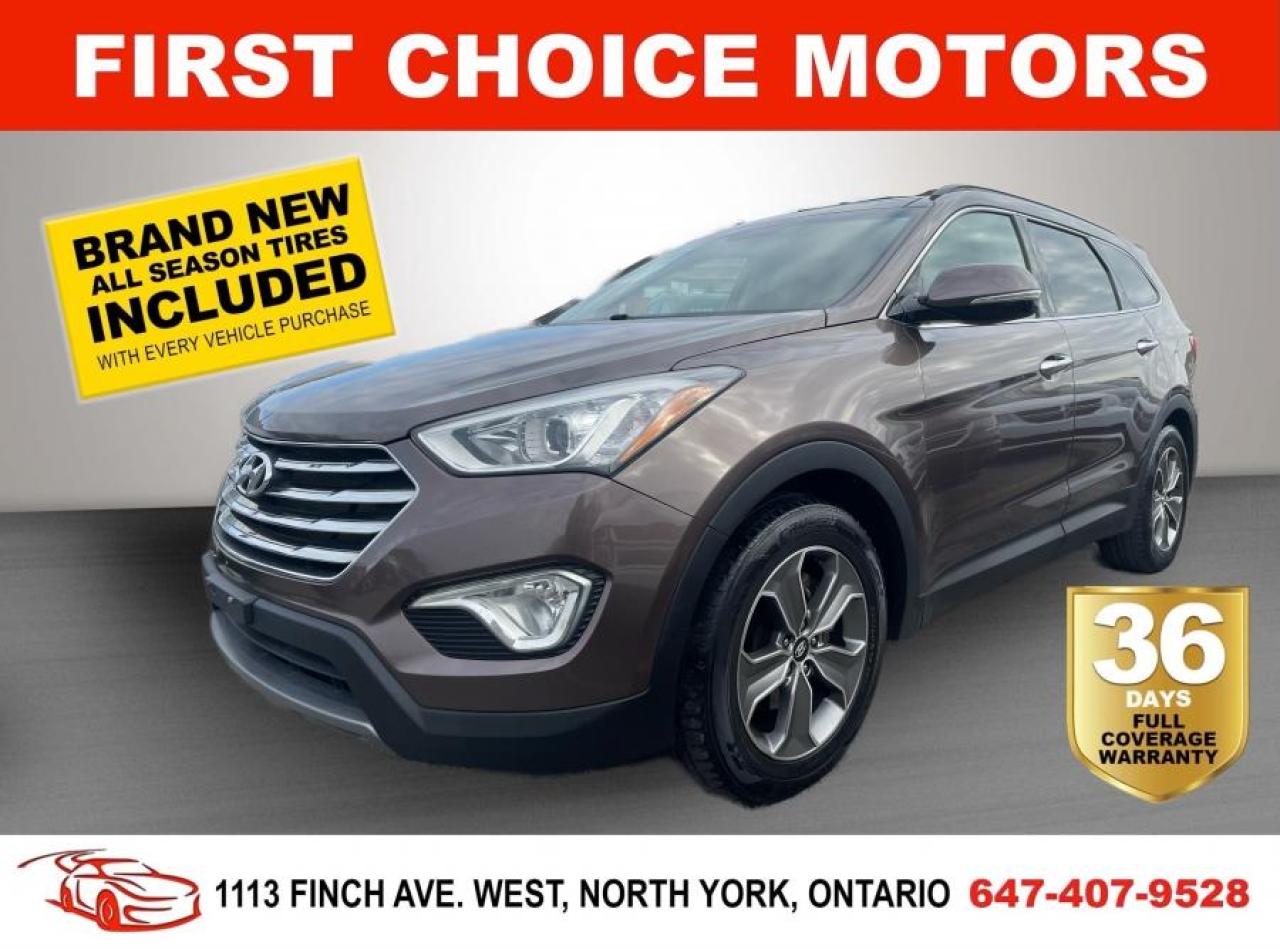 Used 2014 Hyundai Santa Fe XL LUXURY ~AUTOMATIC, FULLY CERTIFIED WITH WARRANT for sale in North York, ON