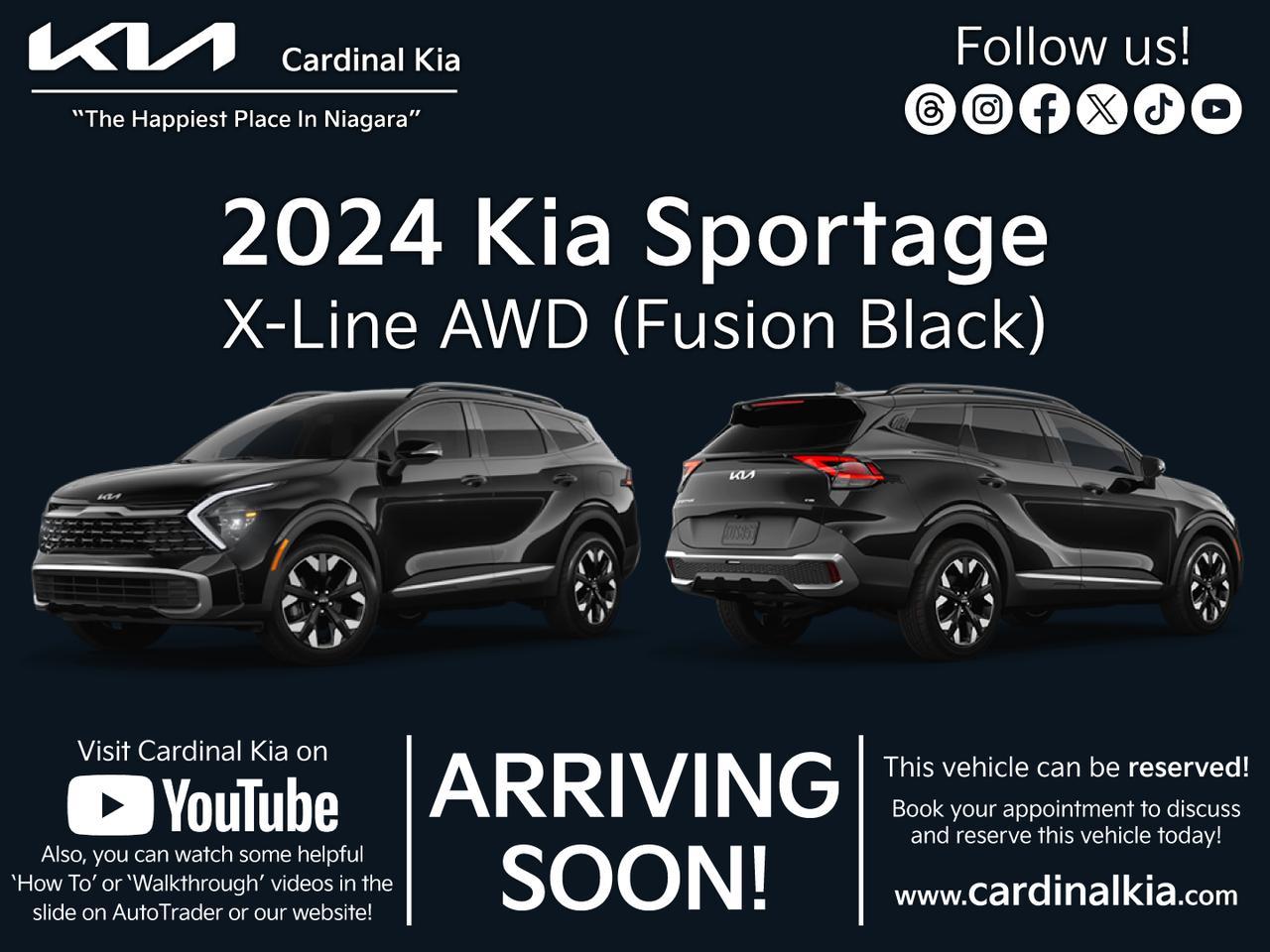 New 2024 Kia Sportage X-Line for sale in Niagara Falls, ON