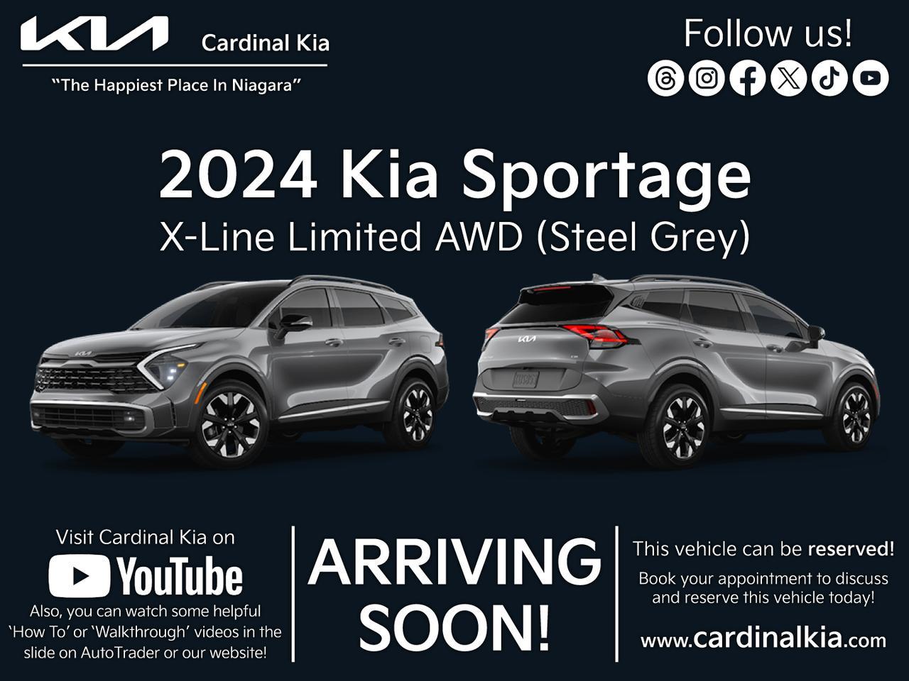 New 2024 Kia Sportage X-line Limited for sale in Niagara Falls, ON