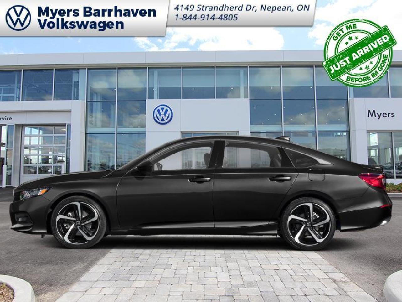 Used 2019 Honda Accord Sedan Sport  - Sunroof -  Heated Seats for sale in Nepean, ON