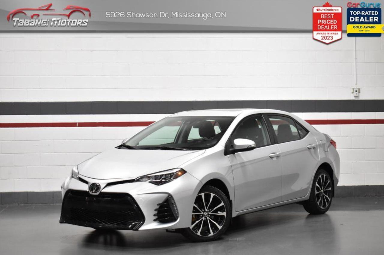 Used 2018 Toyota Corolla SE  No Accident Sunroof Leather Heated Seats for sale in Mississauga, ON