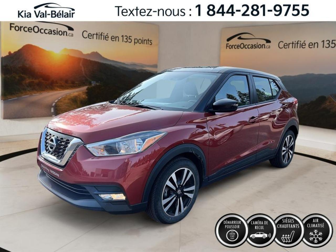 Used 2019 Nissan Kicks SV A/C*SIÈGES CHAUFFANTS*BOUTON POUSSOIR* for sale in Québec, QC