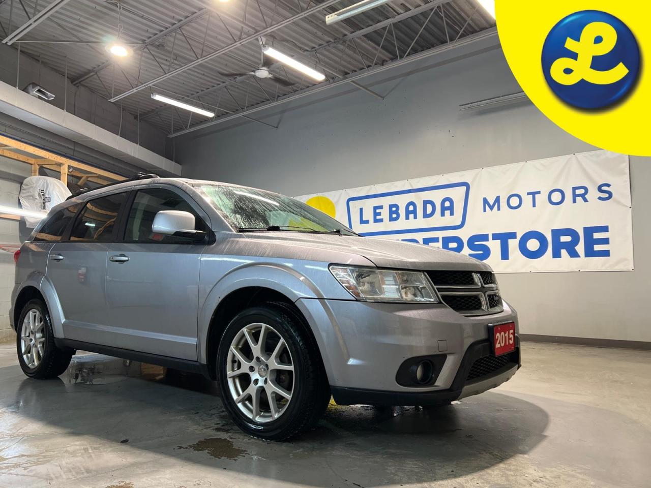 Used 2015 Dodge Journey SXT 7 Passenger * Navigation * Sunroof * Over Head DVD Player * Uconnect 8.4N CD/DVD/MP3/NAV * 6 Premium Speakers w/Subwoofer * Remote Start System * for sale in Cambridge, ON