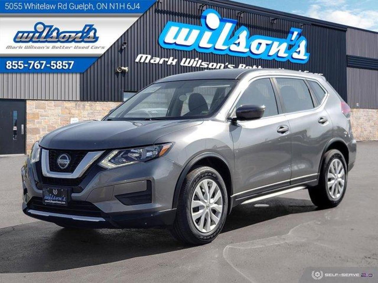 Used 2018 Nissan Rogue S - Blindspot Alert, Rear Camera, CarPlay+Android, Keyless Entry, Power Group & More! for sale in Guelph, ON