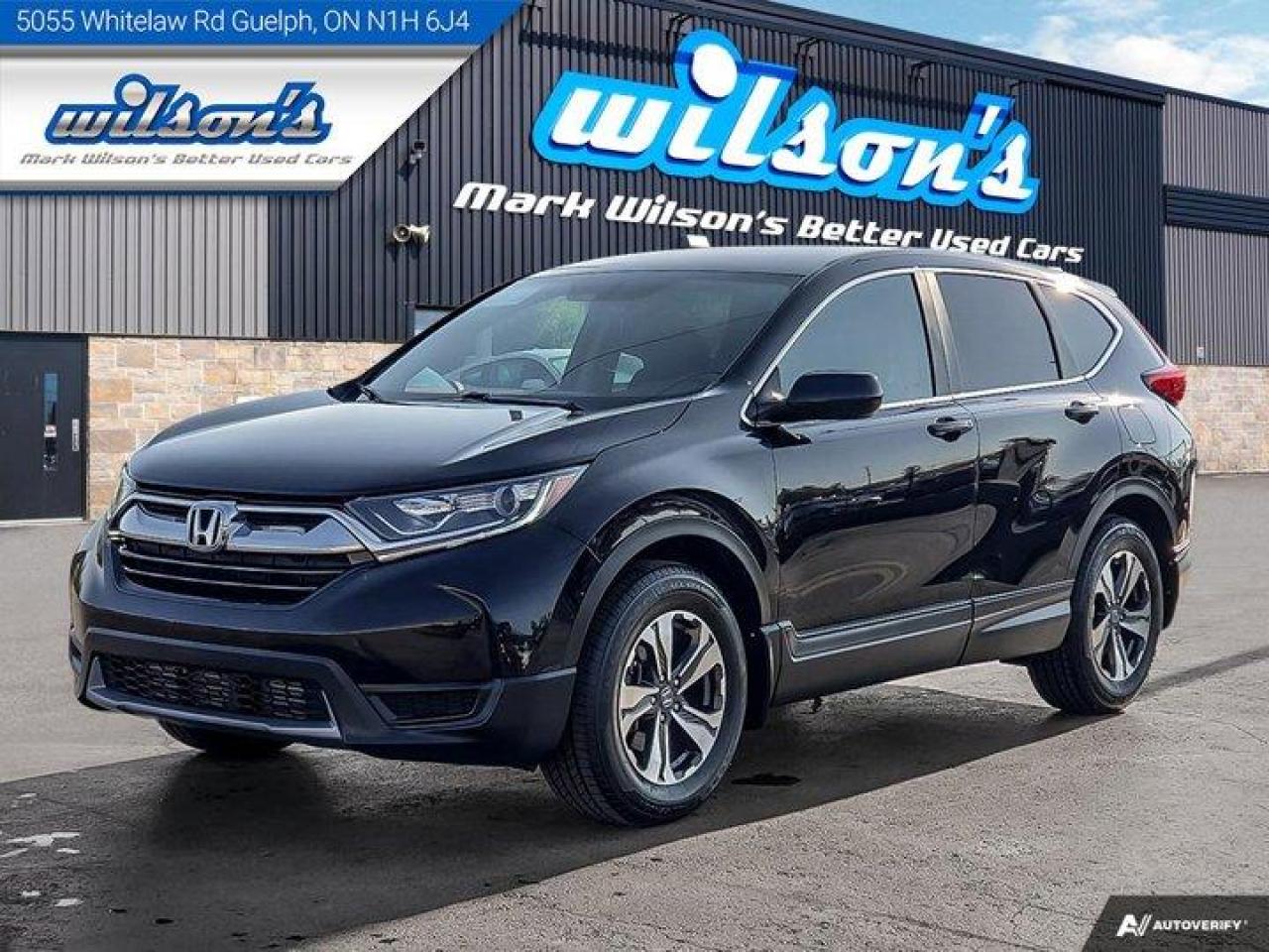 *This Honda CR-V Comes Equipped with These Options*Dealer Certified Pre-Owned. This Honda CR-V boasts a 1.5 L engine powering this Automatic transmission. Reverse Camera, Air Conditioning, Bluetooth, Heated Seats, Tilt Steering Wheel, Steering Radio Controls, Power Windows, Power Locks, Traction Control, Power Mirrors, Alloy Wheels.*Stop By Today *Stop by Mark Wilsons Better Used Cars located at 5055 Whitelaw Road, Guelph, ON N1H 6J4 for a quick visit and a great vehicle!650+ VEHICLES! ONE MASSIVE LOCATION!Free Contactless Local Delivery!HASSLE-FREE, NO-HAGGLE, LIVE MARKET PRICING!FINANCING! - Better than bank rates! 6 Months, No Payments available on approved credit OAC. Zero Down Available. We have expert credit specialists to secure the best possible rate for you! We are your financing broker, let us do all the leg work on your behalf! Click the RED Apply for Financing button to the right to get started or drop in today!BAD CREDIT APPROVED HERE! - You dont need perfect credit to get a vehicle loan at Mark Wilsons Better Used Cars! We have a dedicated team of credit rebuilding experts on hand to help you get the car of your dreams!WE LOVE TRADE-INS! - Hassle free top dollar trade-in values!HISTORY: Free Carfax report included.EXTENDED WARRANTY: Available30 DAY WARRANTY INCLUDED: 30 Days, or 3,000 km (mechanical items only). No Claim Limit (abuse not covered)5 Day Exchange Privilege! *(Some conditions apply)CASH PRICES SHOWN: Excluding HST and Licensing Fees.2019 - 2023 vehicles may be daily rentals. Please inquire with your Salesperson.