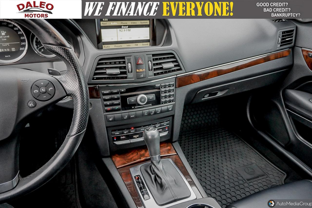2011 Mercedes-Benz E-Class E 350 CONVERTIABLE / RWD / NAVI / LTHR / H. SEATS Photo42