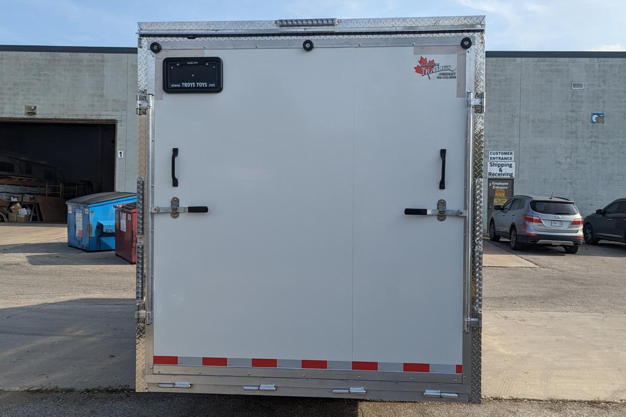 2024 Canadian Trailer Company 7x18 V-Nose Cargo Trailer Aluminum Tandem Axle