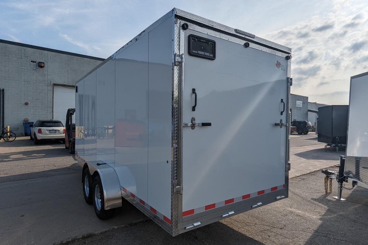 2024 Canadian Trailer Company 7x18 V-Nose Cargo Trailer Aluminum Tandem Axle