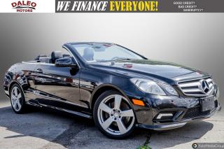 Used 2011 Mercedes-Benz E-Class E 350 CONVERTIABLE / RWD / NAVI / LTHR / H. SEATS for sale in Kitchener, ON