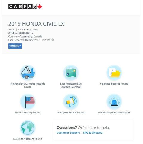 2019 Honda Civic LX+LaneKee+Adaptive Cruise+ApplePlay+CLEAN CARFAX Photo12