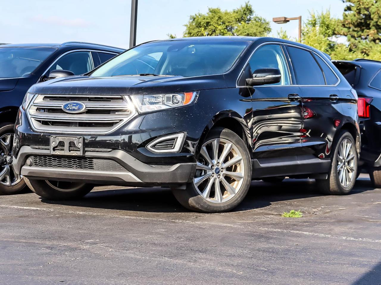 Used 2018 Ford Edge Titanium TITANIUM | NO ACCIDENT | PUSH START | LEATHER | SUNROOF | AWD | FULLY CERTIFIED for sale in Burlington, ON
