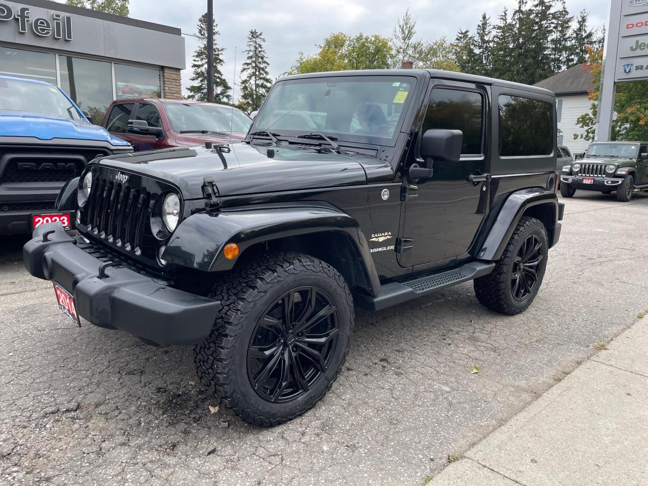 Used 2014 Jeep Wrangler Sahara LEATHER - NAV - UPGRADED TIRES for sale in New Hamburg, ON
