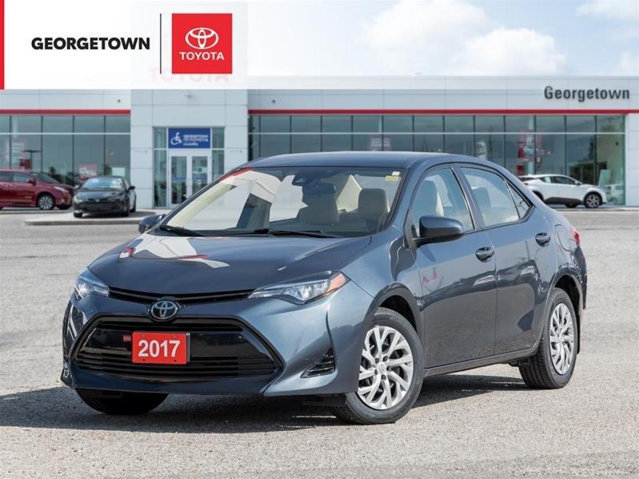 Used 2017 Toyota Corolla 4-door Sedan LE CVTi-S for sale in Georgetown, ON