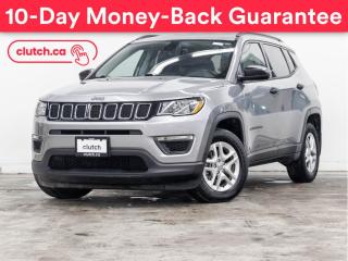 Used 2018 Jeep Compass Sport w/ Backup Cam, Heated Seats, Heated Steering Wheel for sale in Toronto, ON