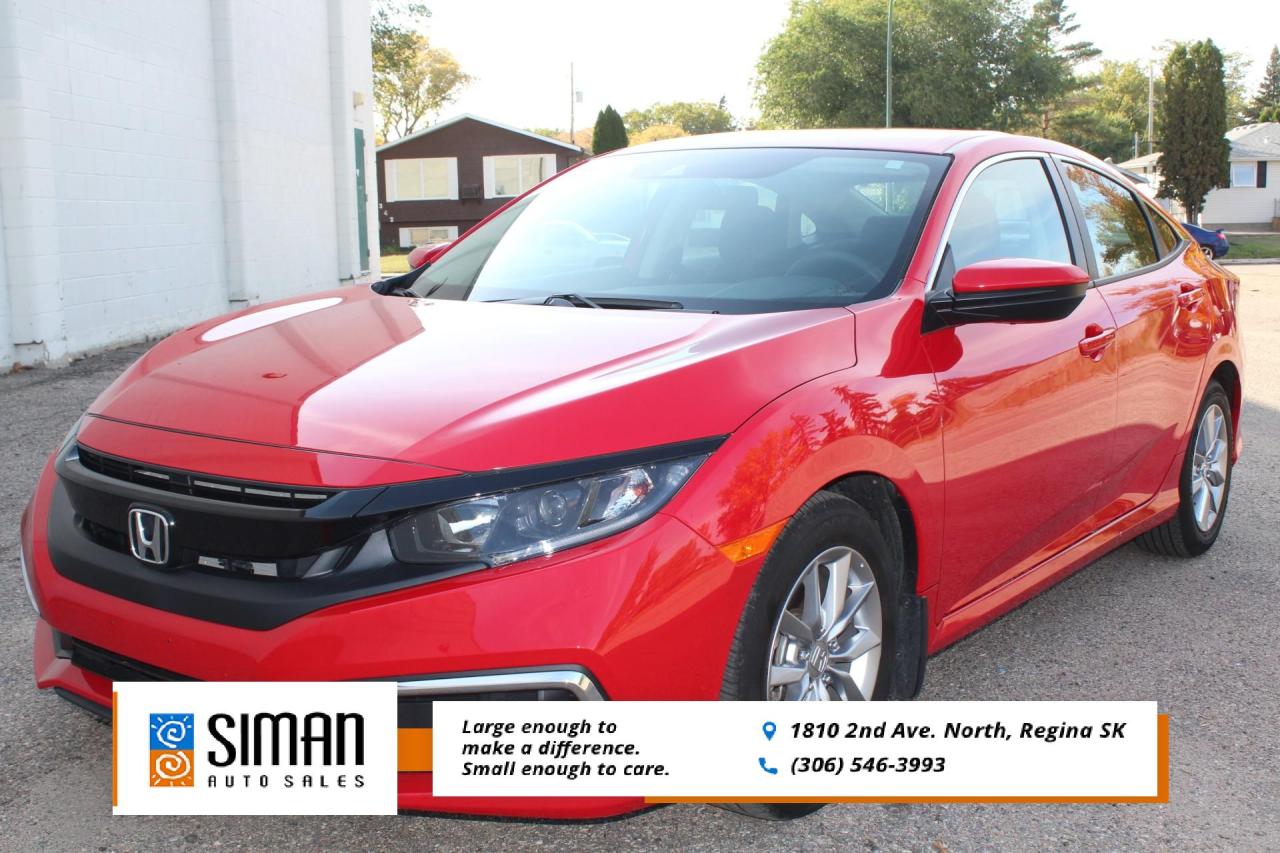 Used 2021 Honda Civic LX LOW KM FULL FACTORY WARRANTY REMAINING for sale in Regina, SK