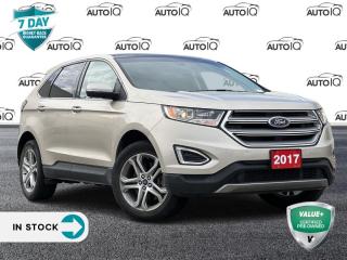 Used 2017 Ford Edge Titanium CANADIAN TOURING PACKAGE | TWIN PANEL MOONROOF | LEATHER for sale in Kitchener, ON