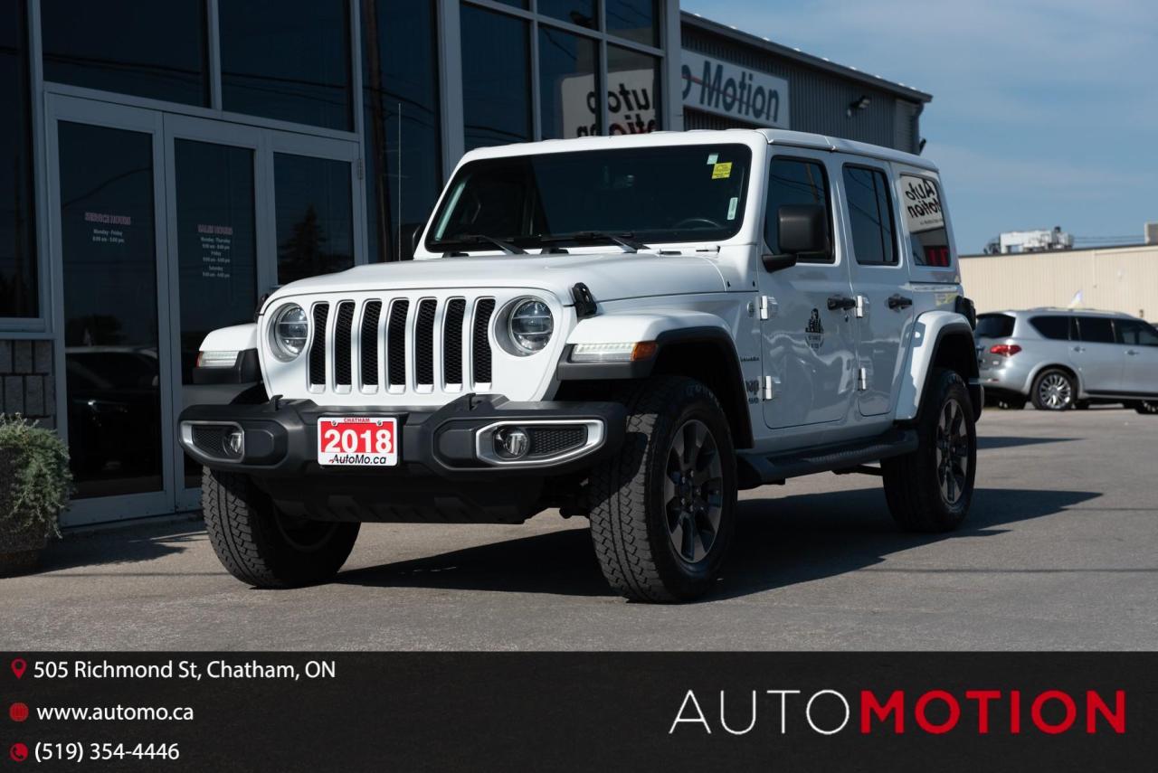 Used 2018 Jeep Wrangler Unlimited Sahara for sale in Chatham, ON