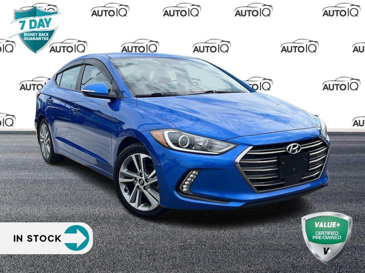 Used 2018 Hyundai Elantra GLS Leather | Sunroof | Auto | Amazing Gas Mileage!! for sale in Oakville, ON