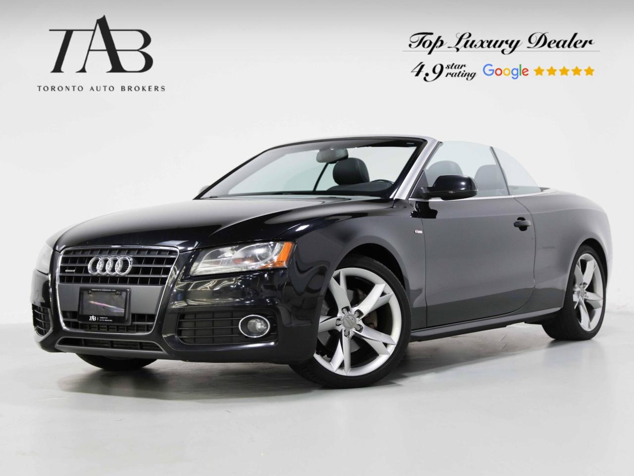 Used 2012 Audi A5 2.0L PREMIUM PLUS | S-LINE | CABRIOLET | NAV for sale in Vaughan, ON
