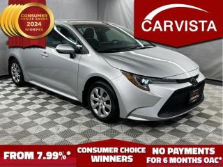 Used 2020 Toyota Corolla LE CVT - FACTORY WARRANTY/1 OWNER/SAFETY FEATURES for sale in Winnipeg, MB