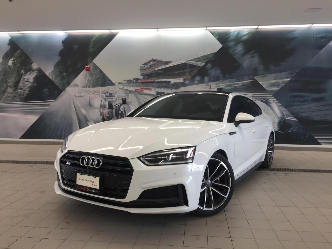 Used 2019 Audi S5 Sportback 3.0T Technik + Black Pkg | Carbon Atlas Inlays for sale in Whitby, ON