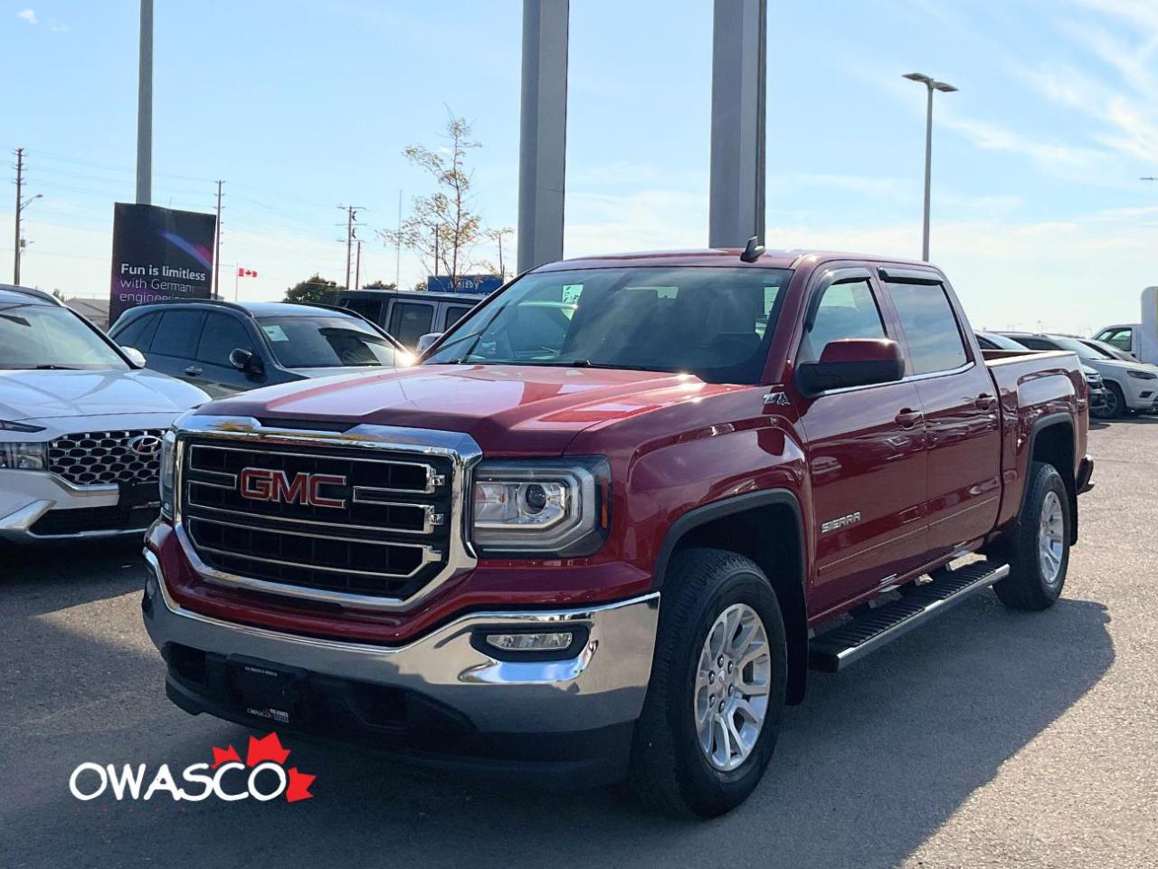 Used 2018 GMC Sierra 1500 5.3L Crew Cab! V8! Clean CarFax! for sale in Whitby, ON