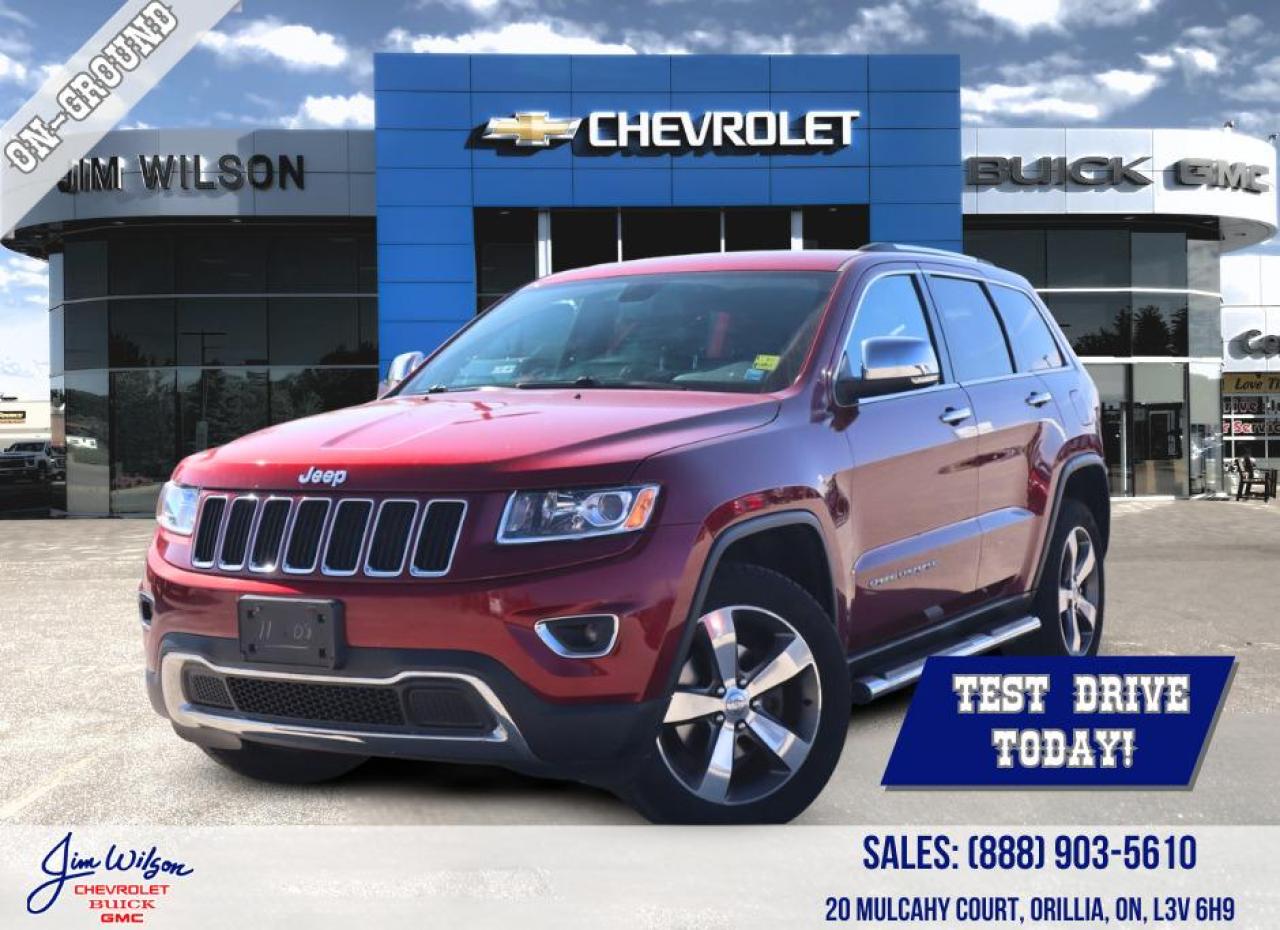 Used 2015 Jeep Grand Cherokee 4WD 4Dr Limited for sale in Orillia, ON