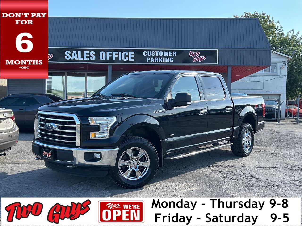 Used 2016 Ford F-150 4WD SuperCrew 145  XLT Back Up Camera Bluetooth for sale in St Catharines, ON