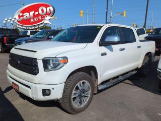Used 2018 Toyota Tundra PLATINUM | LOADED | SUNROOF | BLIND SPOT | LEATHER for sale in Ottawa, ON