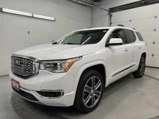 Used 2019 GMC Acadia DENALI 6 PASS| LEATHER| DUAL SUNROOF| 360 CAM| NAV for sale in Ottawa, ON