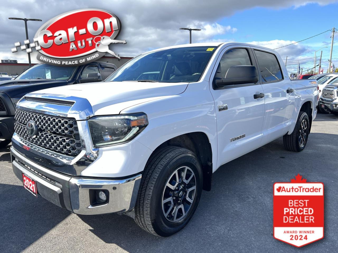 Used 2021 Toyota Tundra TRD OFF ROAD PREMIUM| CREW | SUNROOF |LEATHER |NAV for sale in Ottawa, ON