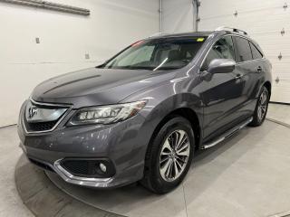Used 2018 Acura RDX ELITE AWD| HTD/COOLED LEATHER| SUNROOF| NAV for sale in Ottawa, ON